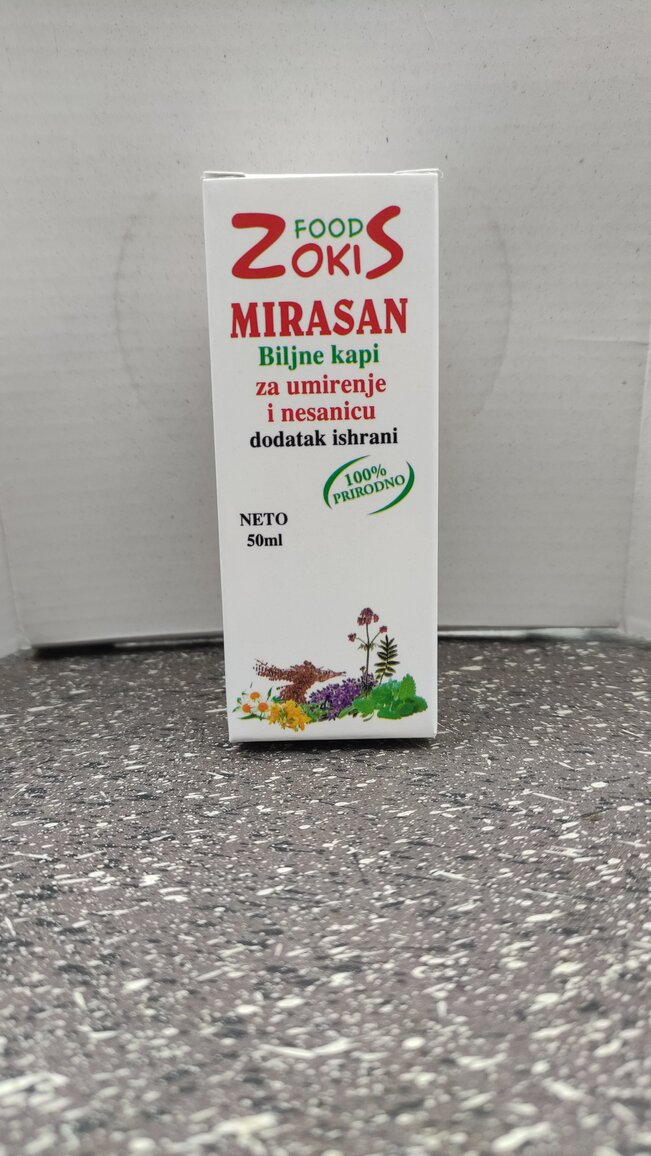 Biljni dodatak ishrani za umirenje i nesanicu